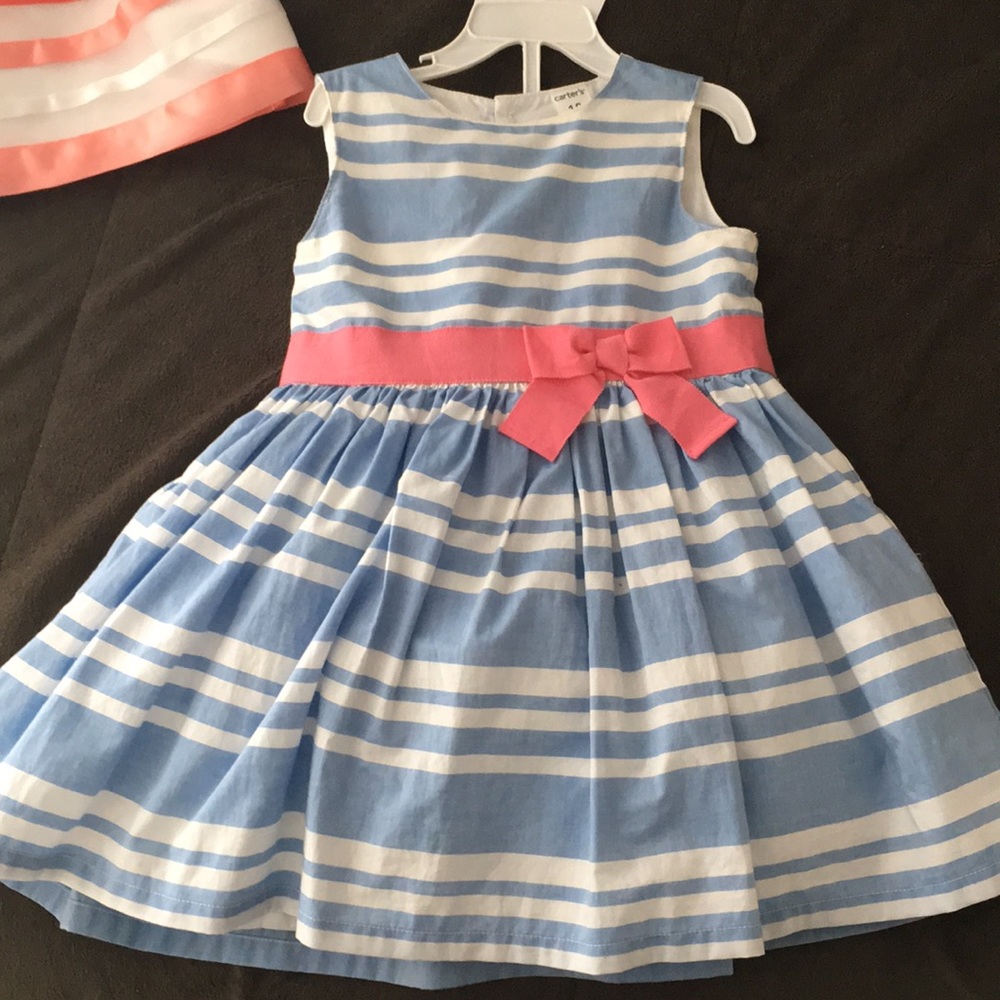 Baby girl blue dress. 18 months. Like a new.